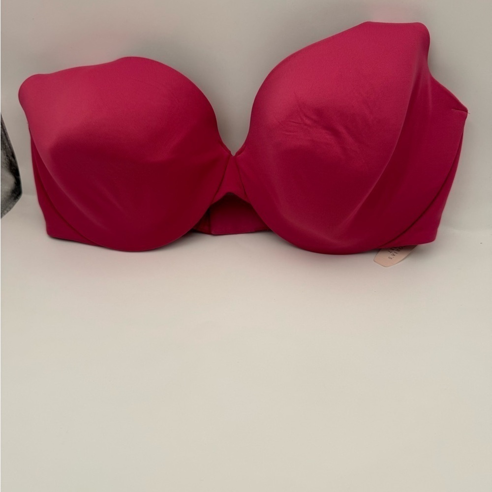 NWT Victoria's Secret Solid Pink Underwire Bra 36DD RN# 70817 Fast Shipping